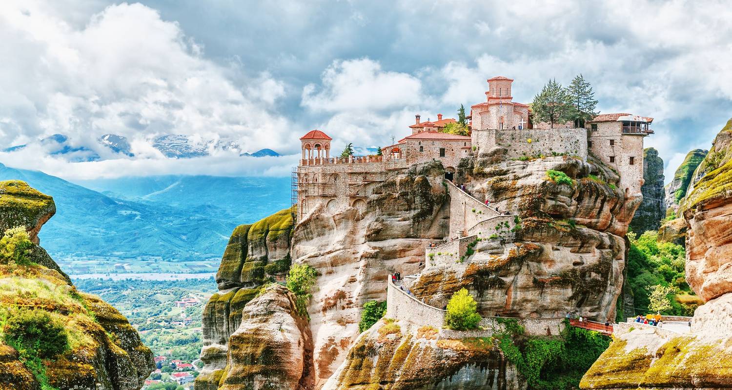 Corfu, Athens & Sky-High Monasteries